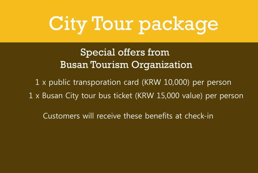 Haeundae Grand Hotel Busan Extérieur photo Busan City Tour Package