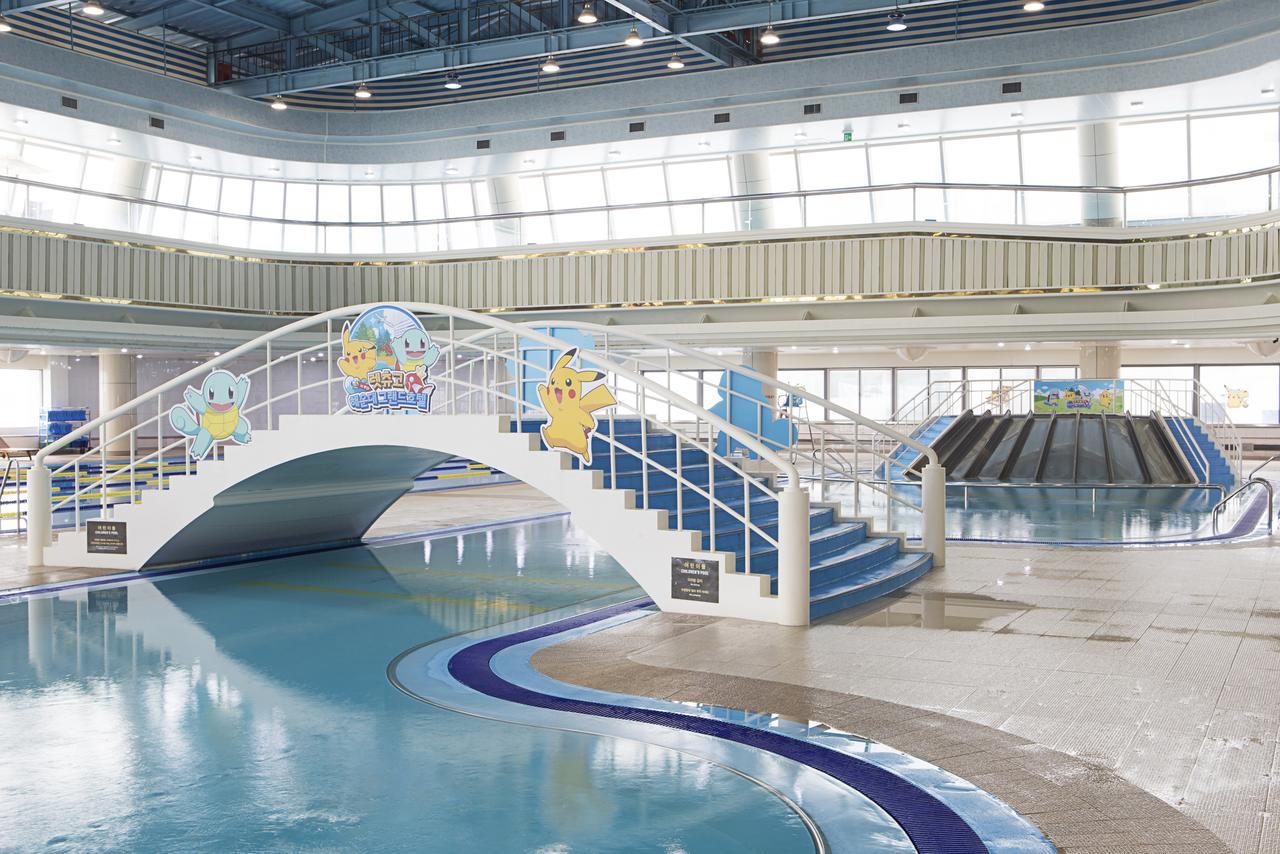 Haeundae Grand Hotel Busan Extérieur photo The interior of the water park