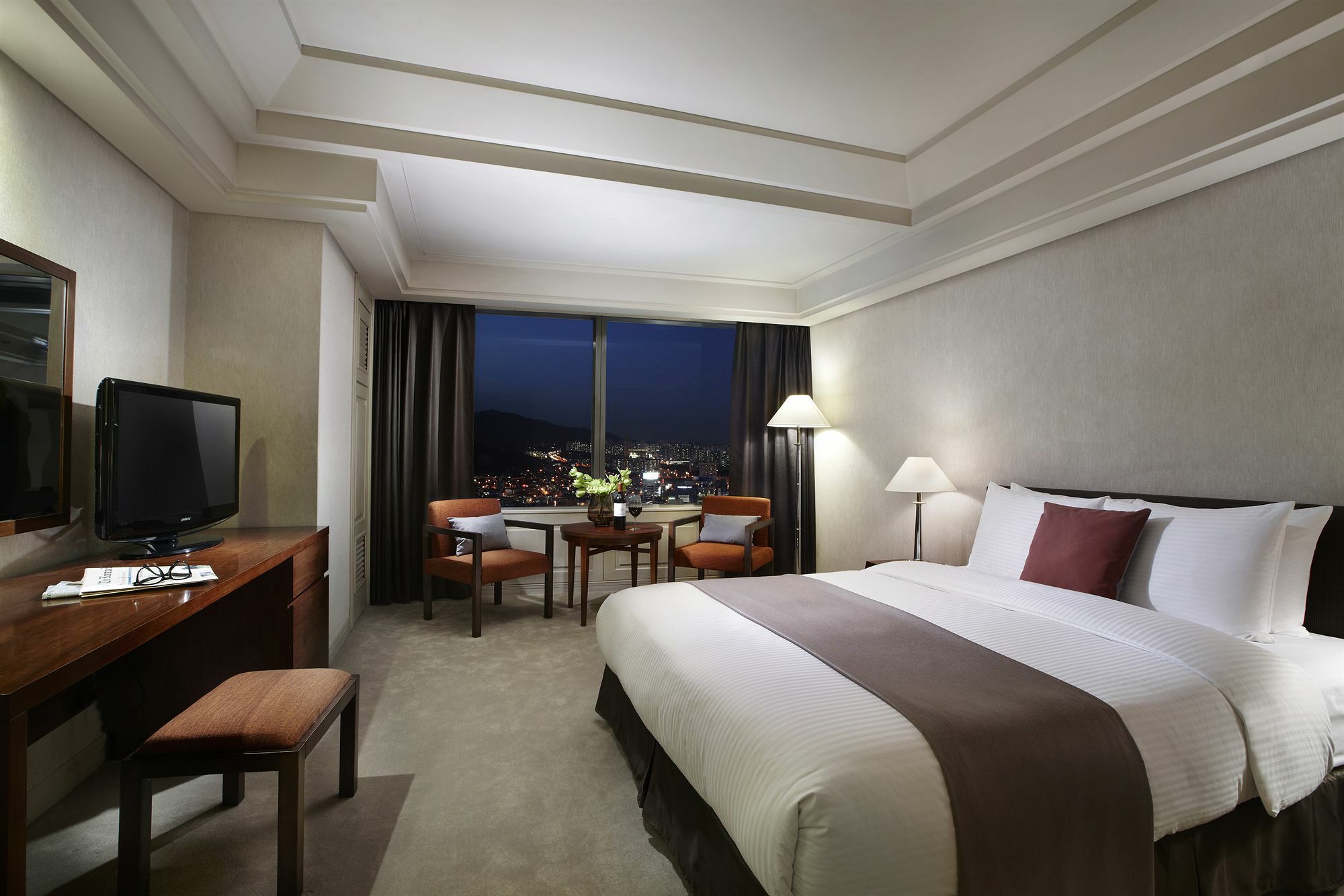 Haeundae Grand Hotel Busan Chambre photo Deluxe Room