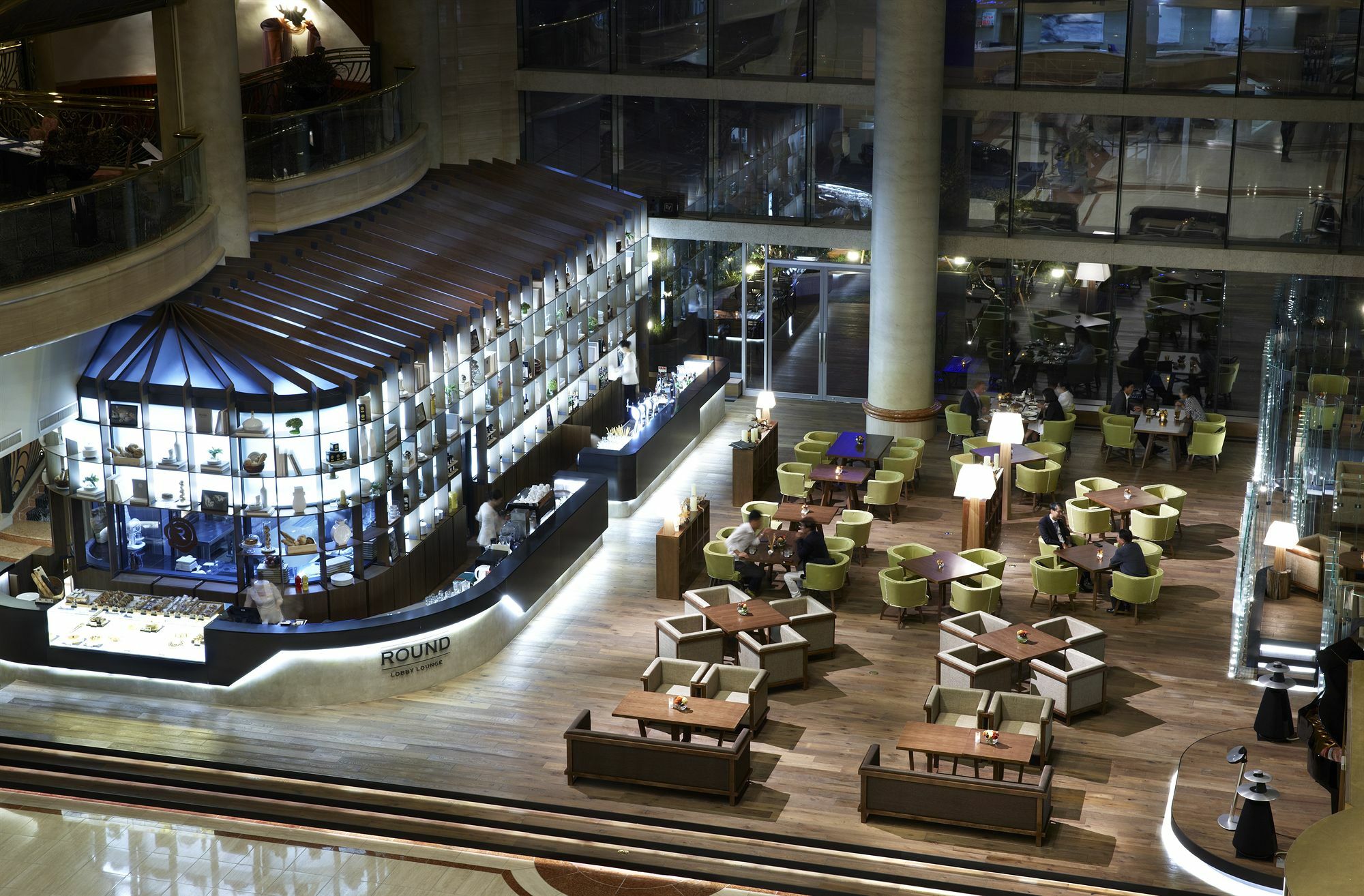 Haeundae Grand Hotel Busan Extérieur photo The lobby of the hotel